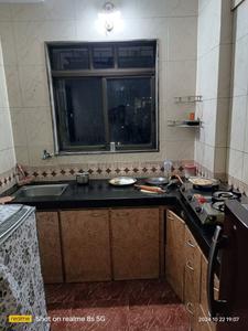 Kitchen Image of 580 Sq.ft 1 BHK Apartment / Flat for rent in Srishti Sun Srishti, Powai Mumbai for Rs. 53000