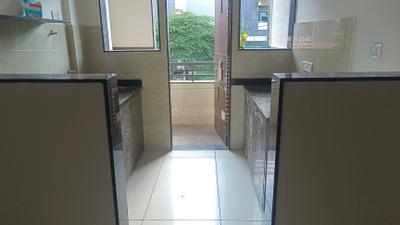 Kitchen Image of 652 Sq.ft 1 BHK Apartment / Flat for rent in Mahalakshmi Nagar Indore for Rs. 13000