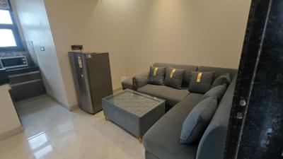 Living Room Image of 800 Sq.ft 1 BHK Builder Floor for rent in Sector 52 Gurgaon for Rs. 30000