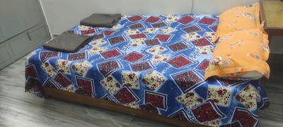 Bedroom Image of 1000 Sq.ft 2 BHK Builder Floor for rent in Jankipuram Lucknow for Rs. 18000
