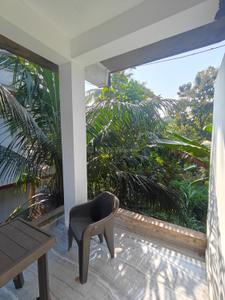 Balcony Image of 600 Sq.ft 1 RK Apartment / Flat for rent in Mandrem Goa for Rs. 18000