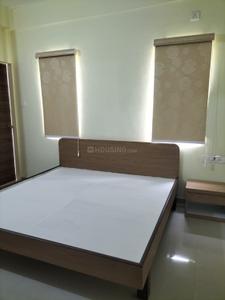 Bedroom Image of 1050 Sq.ft 3 BHK Apartment / Flat for rent in Kalali Vadodara for Rs. 17000