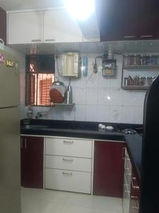 Kitchen Image of 660 Sq.ft 2 BHK Apartment / Flat for rent in Borivali West Mumbai for Rs. 45000