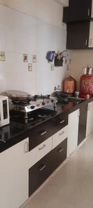 Kitchen Image of 565 Sq.ft 2 BHK Apartment / Flat for rent in Madhapar Rajkot for Rs. 11000