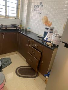 Kitchen Image of 500 Sq.ft 1 BHK Apartment / Flat for rent in Whitefield Bengaluru for Rs. 14000