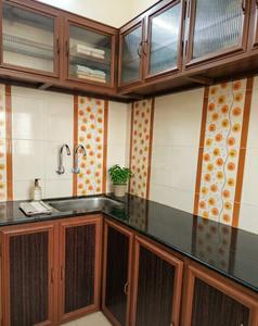 Kitchen Image of 1000 Sq.ft 2 BHK Builder Floor for rent in Palarivattom Kochi for Rs. 25000
