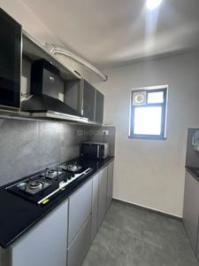 Kitchen Image of 575 Sq.ft 1 BHK Apartment / Flat for rent in Vyttila Kochi for Rs. 35000