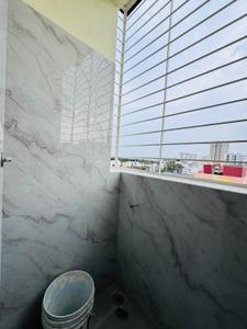 Balcony Image of 586 Sq.ft 1 BHK Apartment / Flat for rent in RT Nagar Bengaluru for Rs. 25000