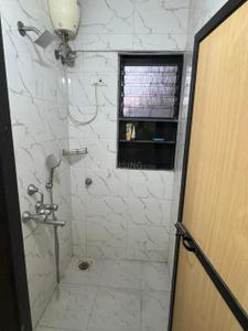 Bathroom Image of 500 Sq.ft 1 RK Apartment / Flat for rent in Andheri East Mumbai for Rs. 42000