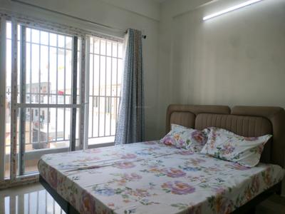 Bedroom Image of 640 Sq.ft 1 BHK Apartment / Flat for rent in K R Puram Bengaluru for Rs. 28000