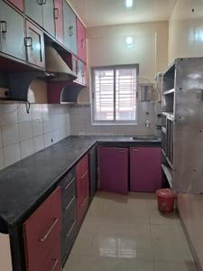 Kitchen Image of 1300 Sq.ft 3 BHK Apartment / Flat for sale in Chinar Park Kolkata for Rs. 7000000