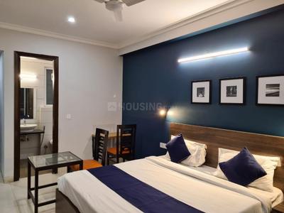 Bedroom Image of 500 Sq.ft 1 RK Builder Floor for rent in Vipul World Plots, Sector 48 Gurgaon for Rs. 19000