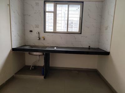 Kitchen Image of 680 Sq.ft 1 BHK Apartment / Flat for rent in Nayan Mountscape, Pisoli Pune for Rs. 12500