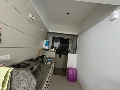 Kitchen Image of 1834 Sq.ft 1.5 BHK Duplex for rent in Sun Rising Homes, Gota Ahmedabad for Rs. 26000