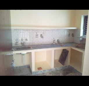 Kitchen Image of 1225 Sq.ft 2 BHK Independent House for sale in Maharishi Puram Colony Agra for Rs. 8200000