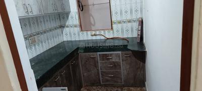 Kitchen Image of 623 Sq.ft 1 BHK Independent House for rent in Chhattarpur New Delhi for Rs. 10500