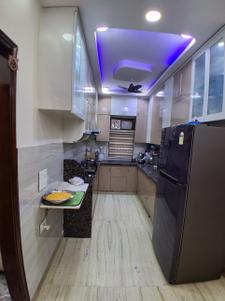 Kitchen Image of 1000 Sq.ft 3 BHK Builder Floor for sale in Shastri Nagar New Delhi for Rs. 12500000
