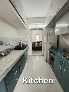 Kitchen Image of 1200 Sq.ft 2 BHK Apartment / Flat for rent in Goodwill Enclave Apartment, Kalyani Nagar Pune for Rs. 45000