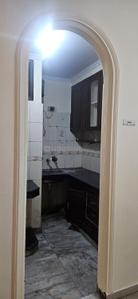 Kitchen Image of 900 Sq.ft 3 BHK Apartment / Flat for rent in Khirki Extension New Delhi for Rs. 28000