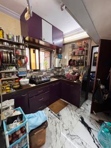 Kitchen Image of 410 Sq.ft 1 BHK Apartment / Flat for rent in Kandivali West Mumbai for Rs. 32000