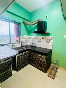 Kitchen Image of 1080 Sq.ft 2 BHK Apartment / Flat for rent in Barbari Village Guwahati for Rs. 27500