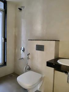 Common Bathroom Image of 1115 Sq.ft 3 BHK Apartment / Flat for sale in Sheth Montana, Mulund West Mumbai for Rs. 38500000