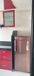 Kitchen Image of 720 Sq.ft 1 BHK Apartment / Flat for rent in Rakesh Park, Airoli Navi Mumbai for Rs. 36000