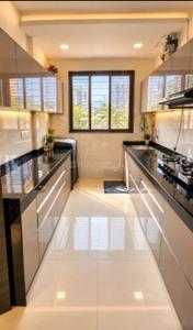 Kitchen Image of 1300 Sq.ft 3 BHK Apartment / Flat for rent in Thane West Thane for Rs. 80000