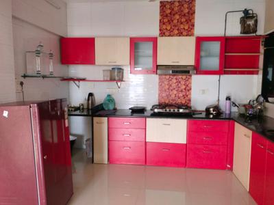 Kitchen Image of 1360 Sq.ft 3 BHK Apartment / Flat for sale in V R Keshav Kunj 3, Sanpada Navi Mumbai for Rs. 42000000