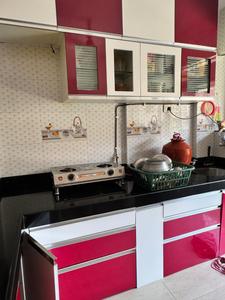 Kitchen Image of 650 Sq.ft 1 BHK Apartment / Flat for sale in Vastu Swapnapurti Residency, Badlapur East Badlapur for Rs. 2500000