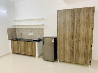 Kitchen Image of 450 Sq.ft 1 RK Studio for rent in Halasuru Bengaluru for Rs. 20000