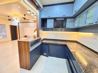 Kitchen Image of 1458 Sq.ft 3 BHK Apartment / Flat for rent in Rajvaibhav Meher Shelter, Dharampeth Nagpur for Rs. 35000