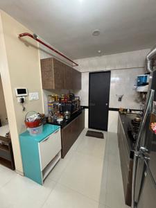 Kitchen Image of 1350 Sq.ft 3 BHK Apartment / Flat for rent in Shah Prestige Gold, Keshav Nagar Pune for Rs. 45000