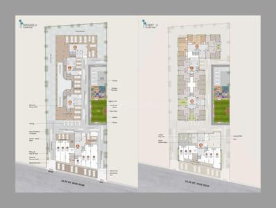 Image of 1850 Sq.ft 3 BHK Apartment / Flat for sale in South Bopal, Ahmedabad for Rs. 7900000