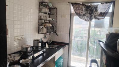 Kitchen Image of 670 Sq.ft 1 BHK Apartment / Flat for sale in Bhagwati Silver Heights, Ulwe Navi Mumbai for Rs. 6500000