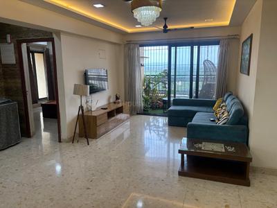 Living Room Image of 1225 Sq.ft 2 BHK Apartment / Flat for rent in Regaliaa Swastik Regalia, Hiranandani Estate Thane for Rs. 49500