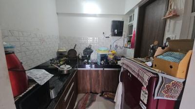 Kitchen Image of 590 Sq.ft 1 BHK Apartment / Flat for sale in Majestique Mrugavarsha, Dhayari Pune for Rs. 4500000