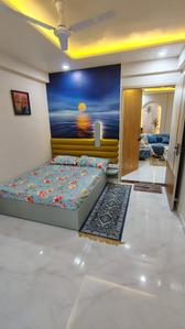 Bedroom Image of 1550 Sq.ft 3 BHK Apartment / Flat for rent in Jagatpura Jaipur for Rs. 42000