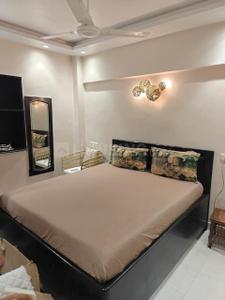 Bedroom Image of 630 Sq.ft 1 BHK Apartment / Flat for rent in Shaligram Plush, Thaltej Ahmedabad for Rs. 16000