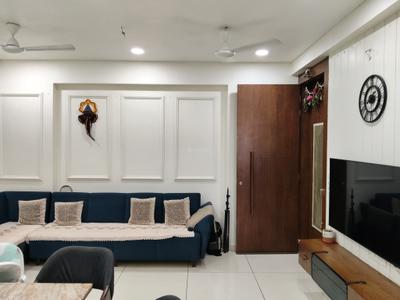 Living Room Image of 1485 Sq.ft 3 BHK Apartment / Flat for sale in Buildscape Solis One, Bopal Ahmedabad for Rs. 7900000