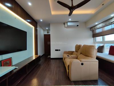 Hall Image of 2267 Sq.ft 4.5 BHK Apartment / Flat for rent in Bhartiya Nikoo Homes Phase 2, Thanisandra Bengaluru for Rs. 150004