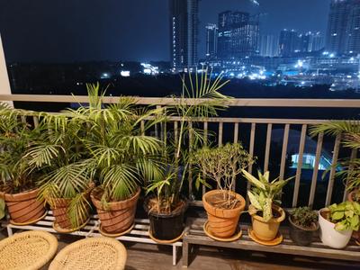 Balcony Image of 1957 Sq.ft 3 BHK Apartment / Flat for rent in Frontline Seven, Kokapet Hyderabad for Rs. 68000