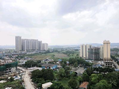 Living Room Image of 430 Sq.ft 1 BHK Apartment / Flat for sale in Godrej Nirvaan, Bhiwandi Thane for Rs. 5500000