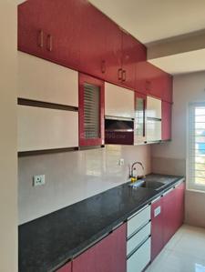 Kitchen Image of 1147 Sq.ft 2 BHK Apartment / Flat for rent in Casagrand Lorenza, Kogilu Bengaluru for Rs. 35000