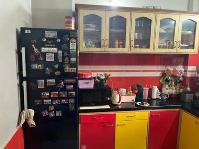 Kitchen Image of 750 Sq.ft 2 BHK Apartment / Flat for sale in Gagangiri Narayan Heritage CHS Ltd, Dahisar West Mumbai for Rs. 14800000