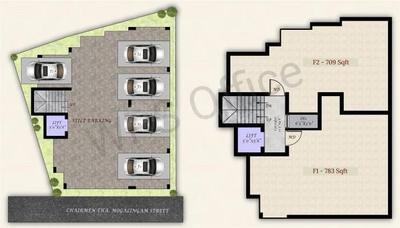 Balcony Image of 533 Sq.ft 1 BHK Apartment / Flat for sale in Thiruneermalai Chennai for Rs. 2984400