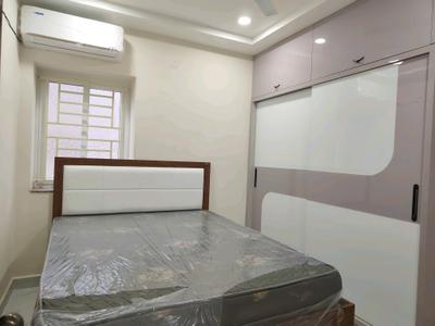 Bedroom Image of 850 Sq.ft 1 BHK Apartment / Flat for rent in Gachibowli Hyderabad for Rs. 32000