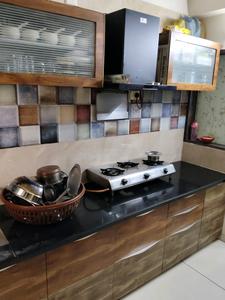 Kitchen Image of 1485 Sq.ft 3 BHK Apartment / Flat for sale in Madhuram Royal, Chandkheda Ahmedabad for Rs. 7500000