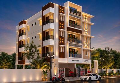 Image of 1256 Sq.ft 2 BHK Apartment / Flat for sale in Kundrathur, Chennai for Rs. 5250000