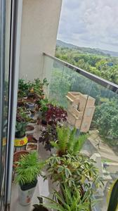 Balcony Image of 750 Sq.ft 2 BHK Apartment / Flat for rent in JVM Tiara, Thane West Thane for Rs. 24000